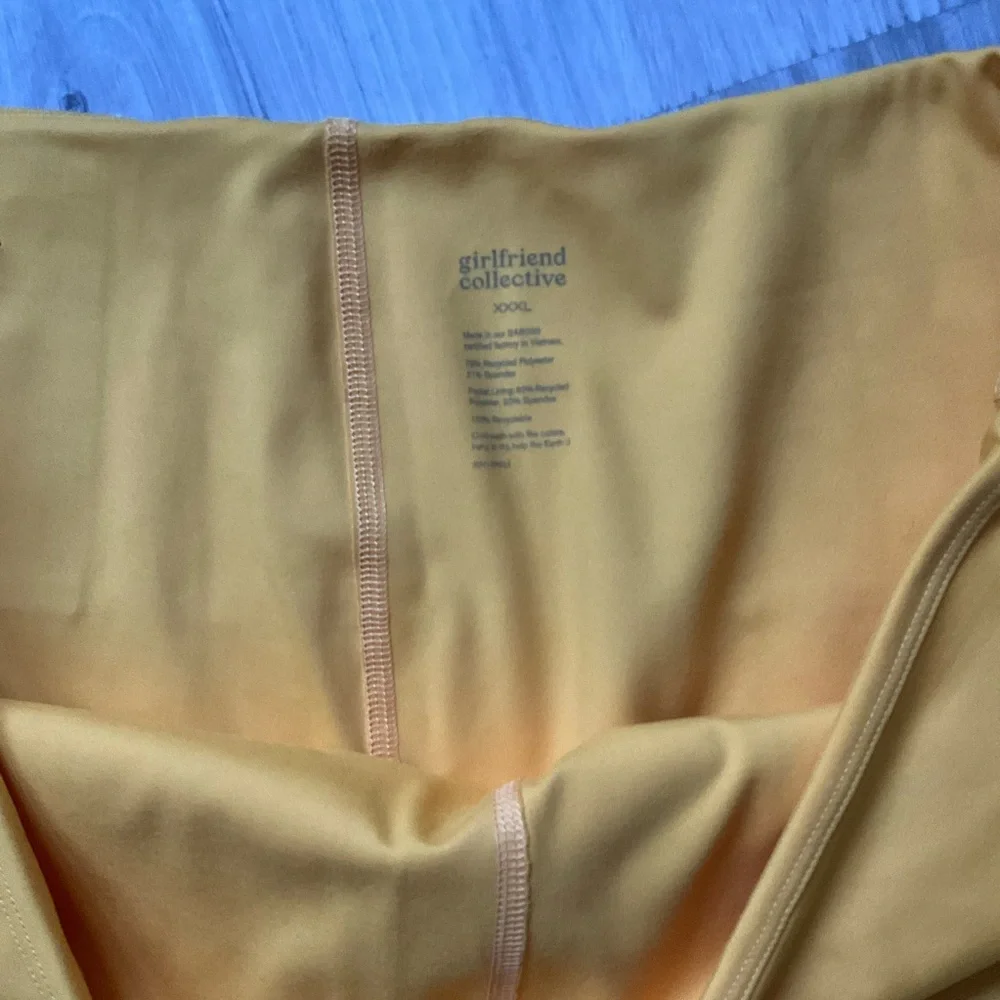 girlfriend collective Yellow Skort